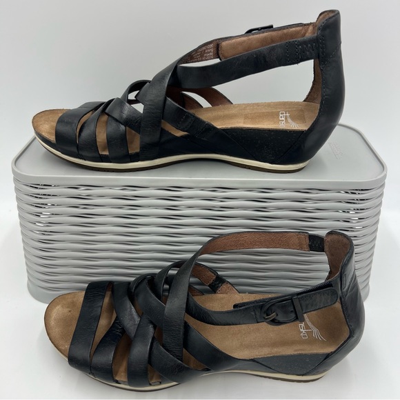 dansko vivian gladiator wedges